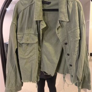 All Saints Olive Green Jacket